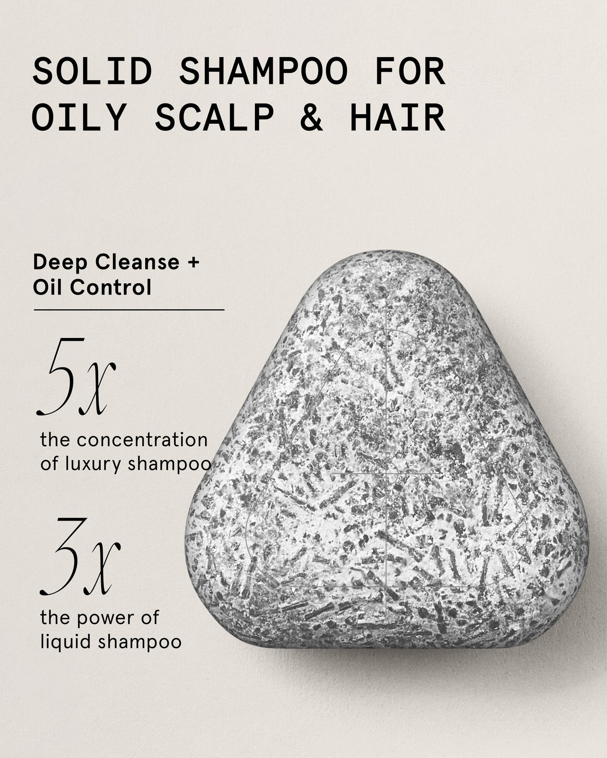 Deep Clean & Oil Control Shampoo Bar for Oily Hair & Scalp