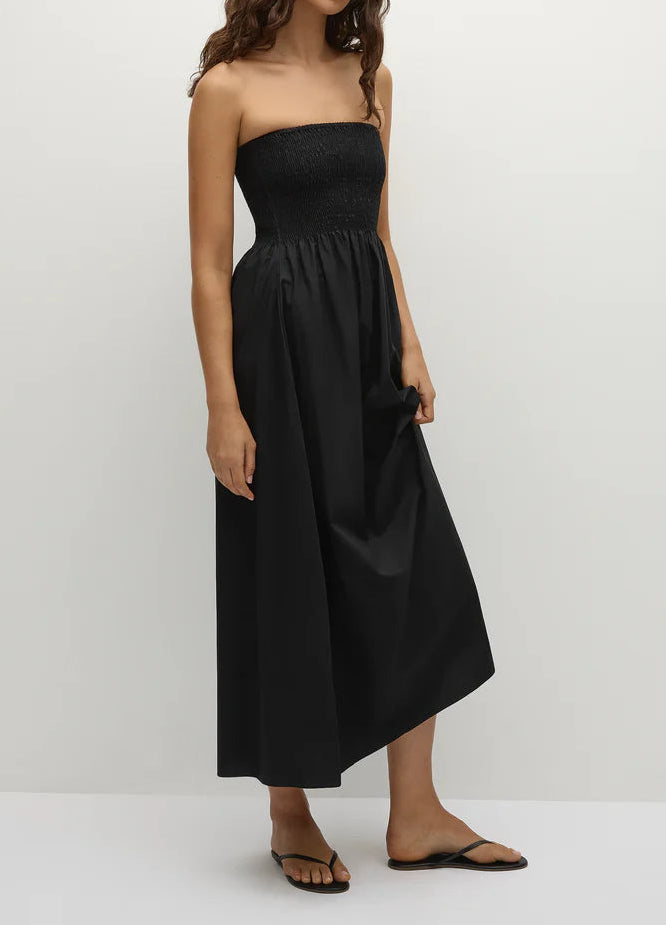 Faithfull The Brand Jamie Midi Dress The Shop at Equinox Faithfull The Brand Jamie Midi Dress The Shop at Equinox