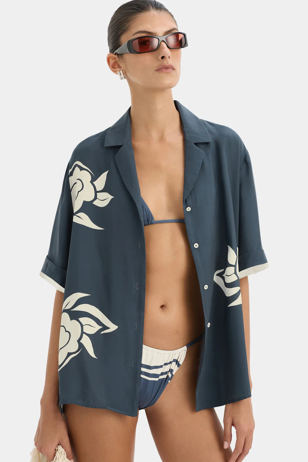 Sir The Label Lilou Short Sleeve Shirt