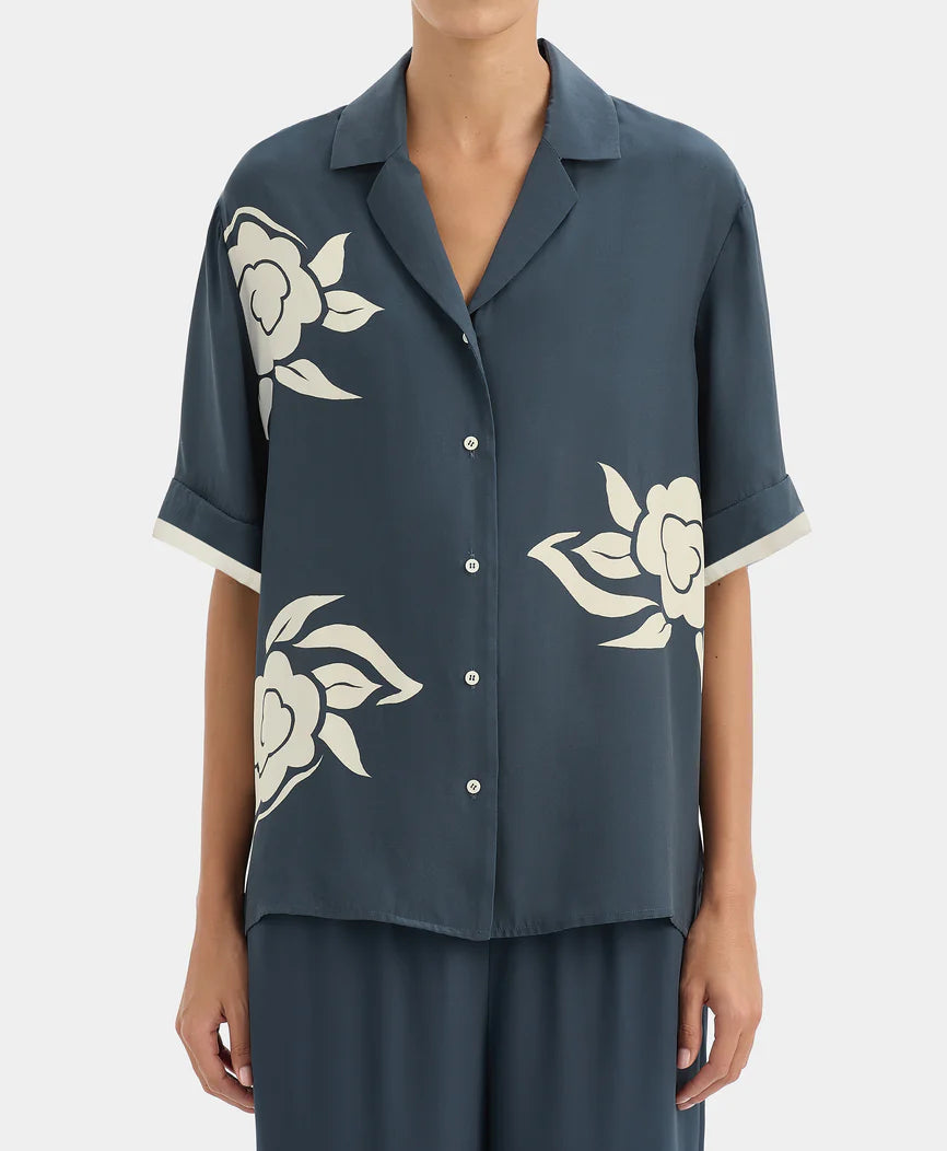 Sir The Label Lilou Short Sleeve Shirt