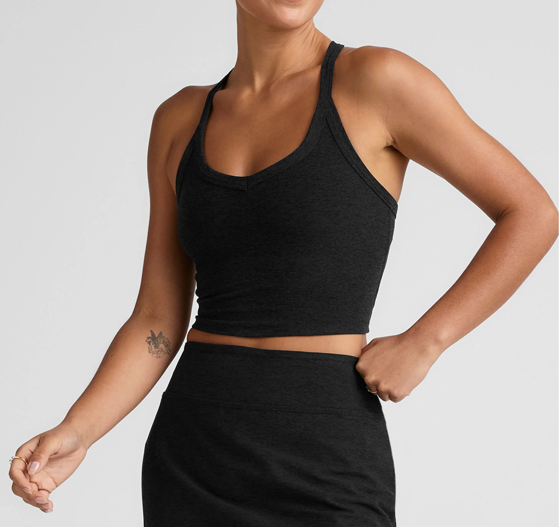 Beyond Yoga Spacedye On The Up Cropped Tank