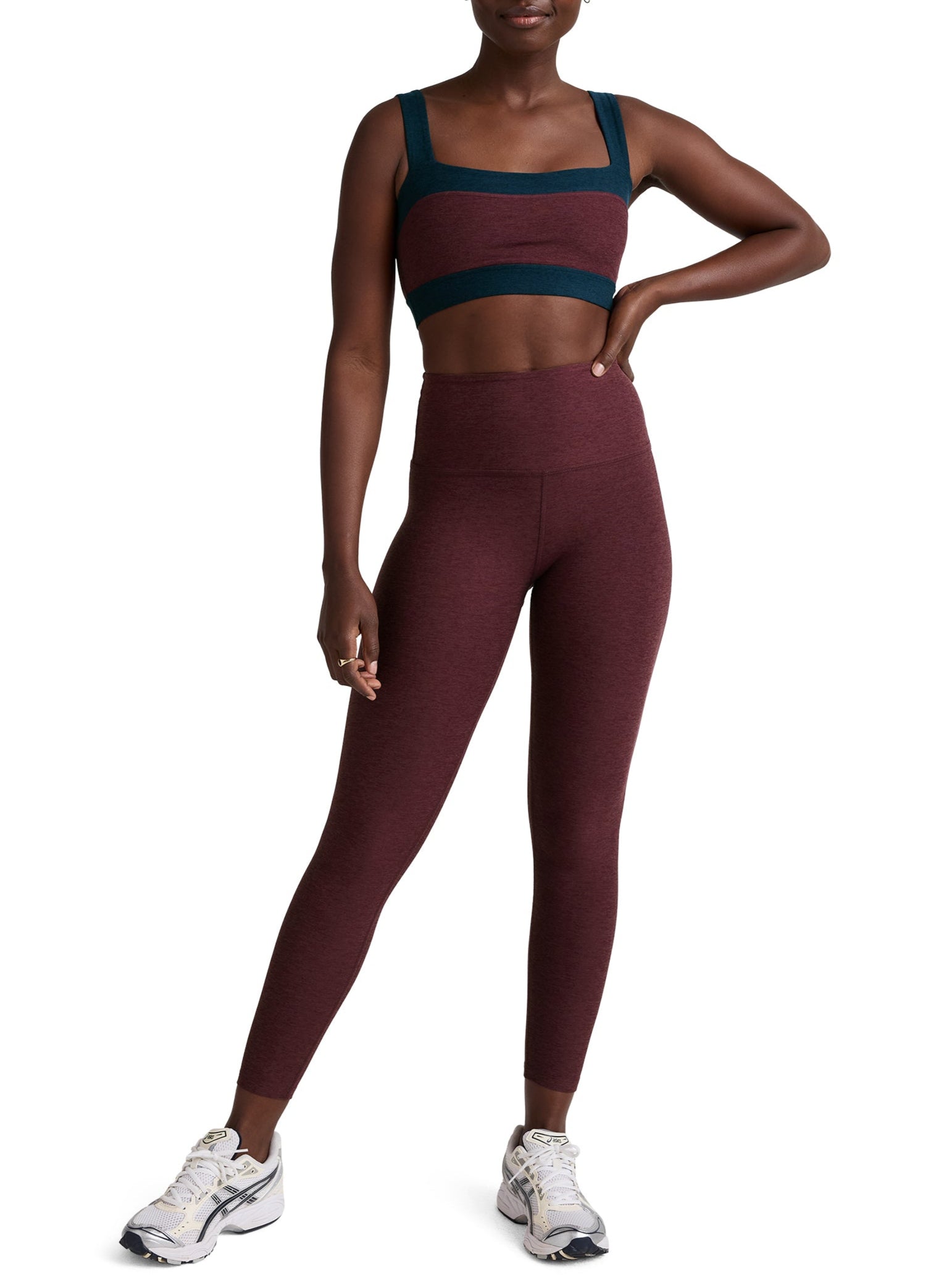 Beyond Yoga Spacedye Horizon Colorblock Bra