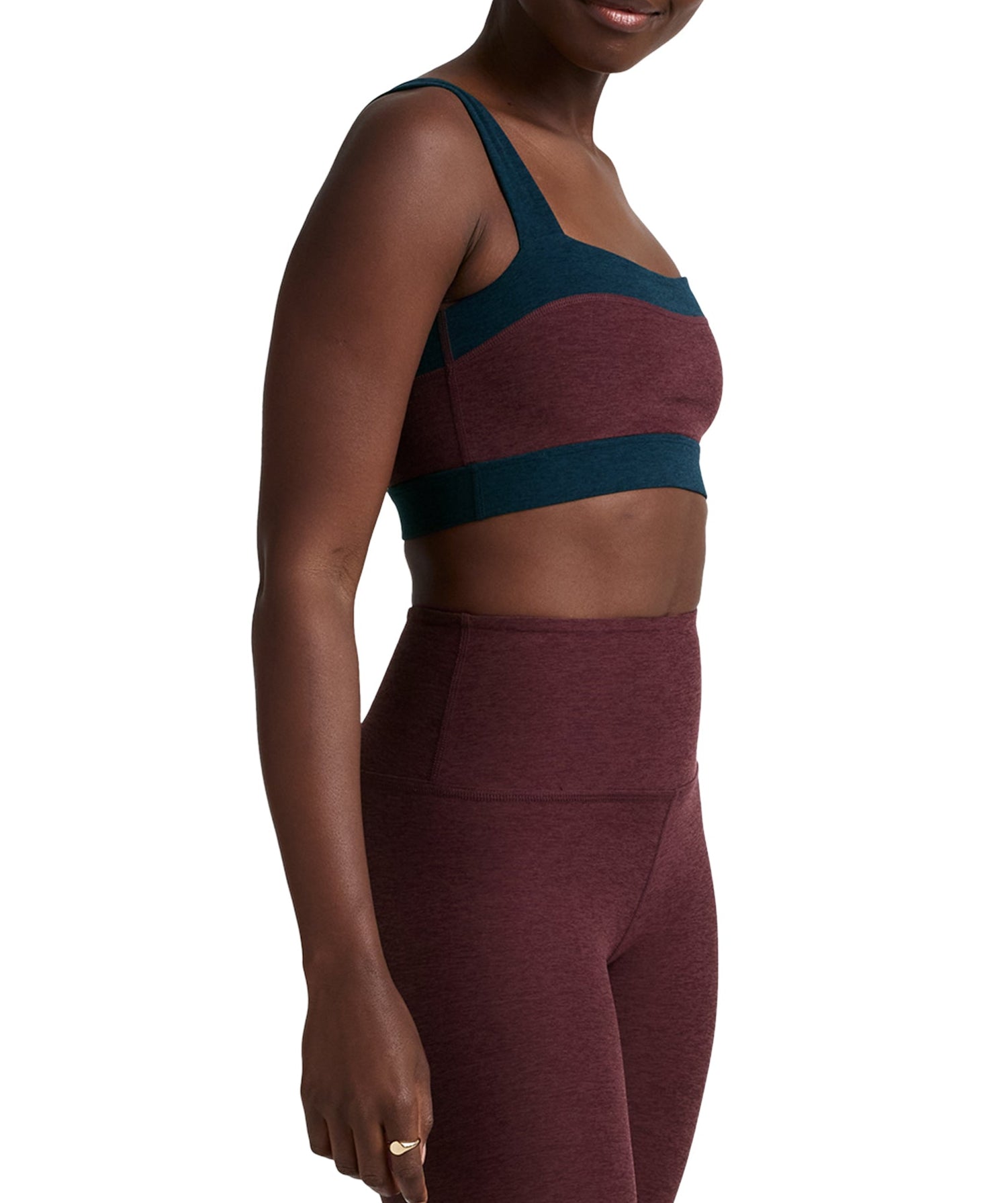 Beyond Yoga Spacedye Horizon Colorblock Bra