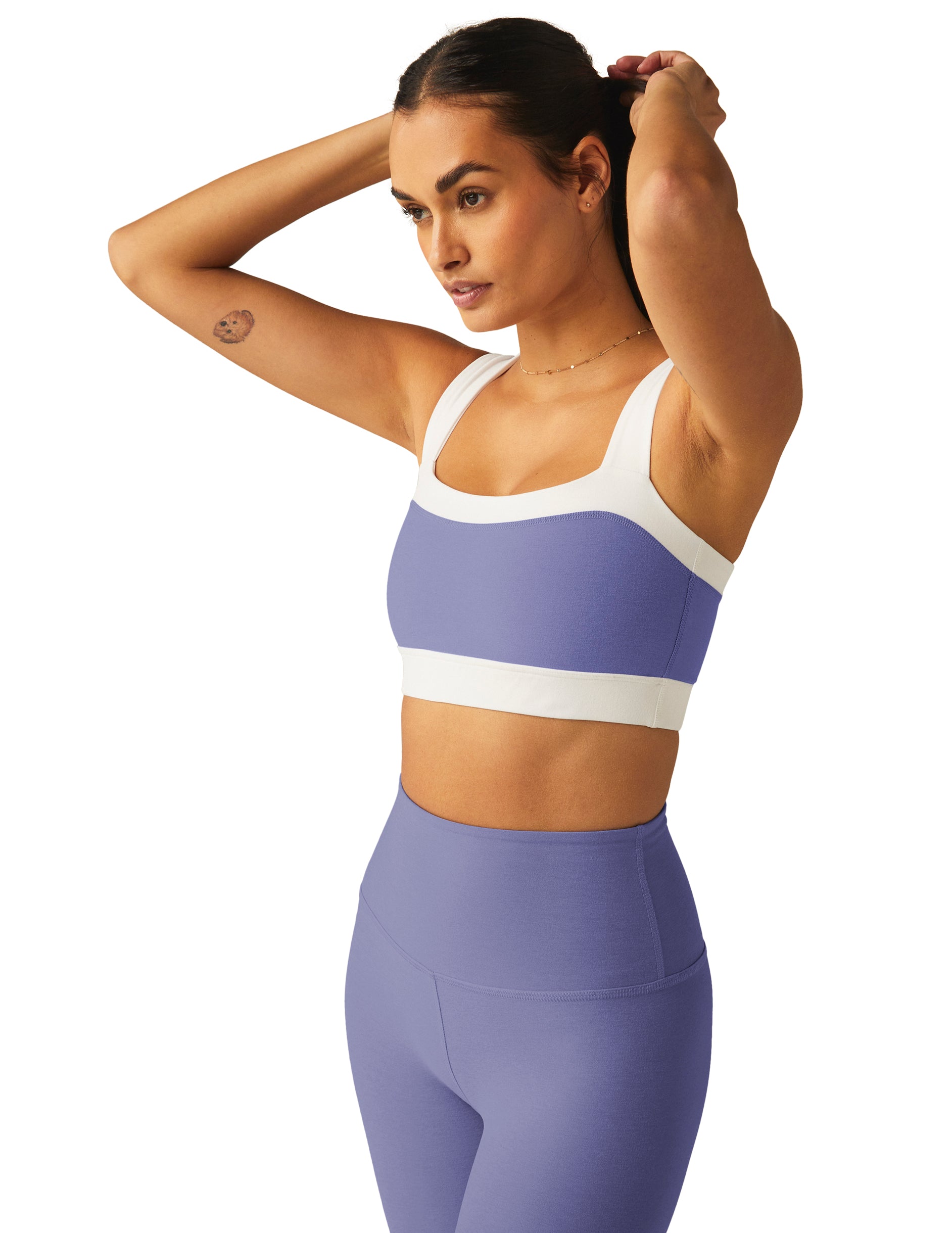 Beyond Yoga Spacedye Horizon Colorblock Bra