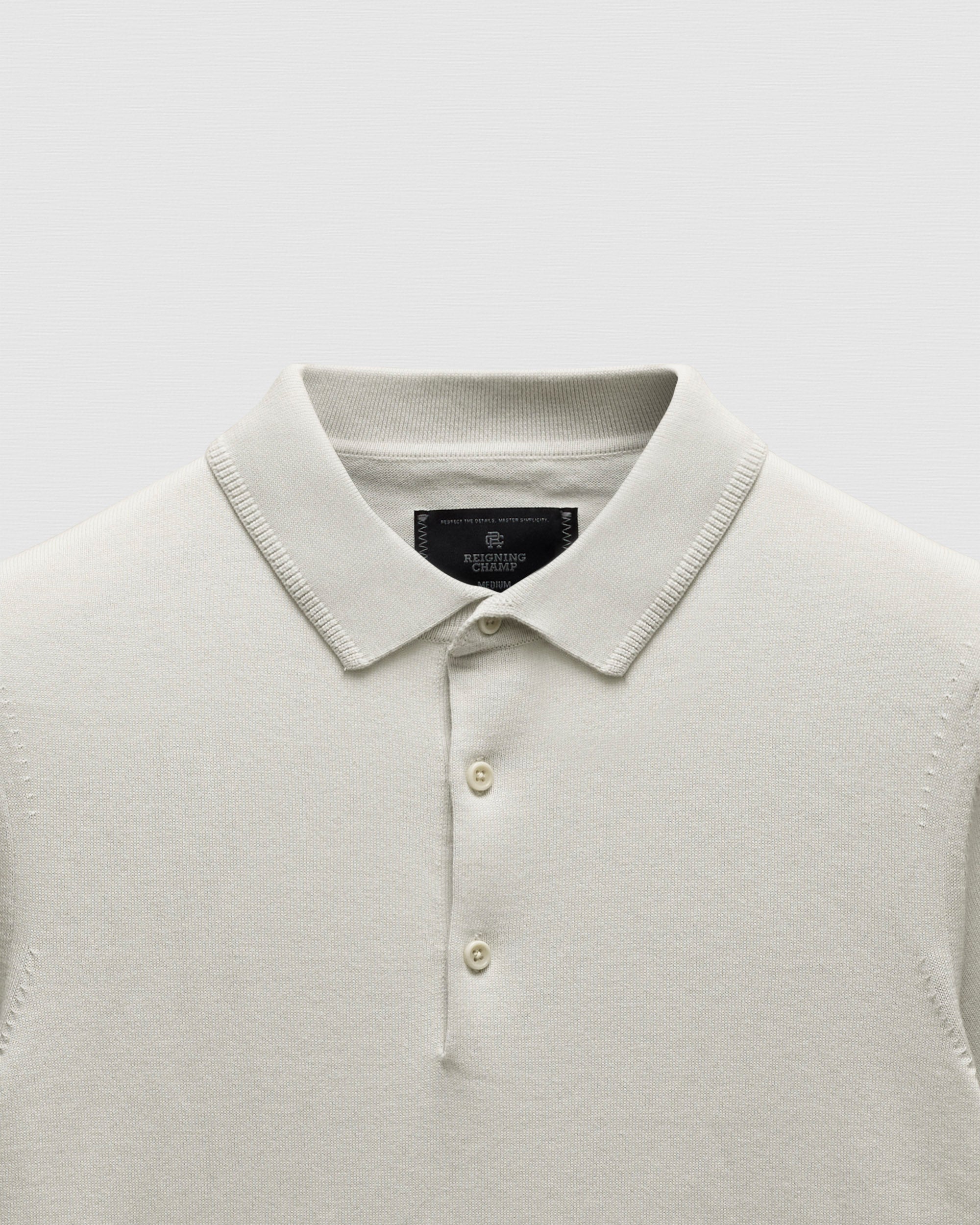 Reigning Champ Supima Knit Riviera Polo