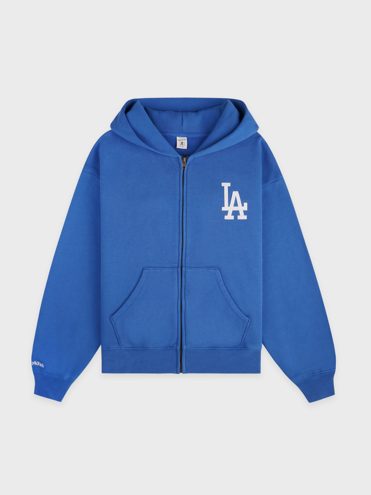 Sporty & Rich La Serif Zip Hoodie