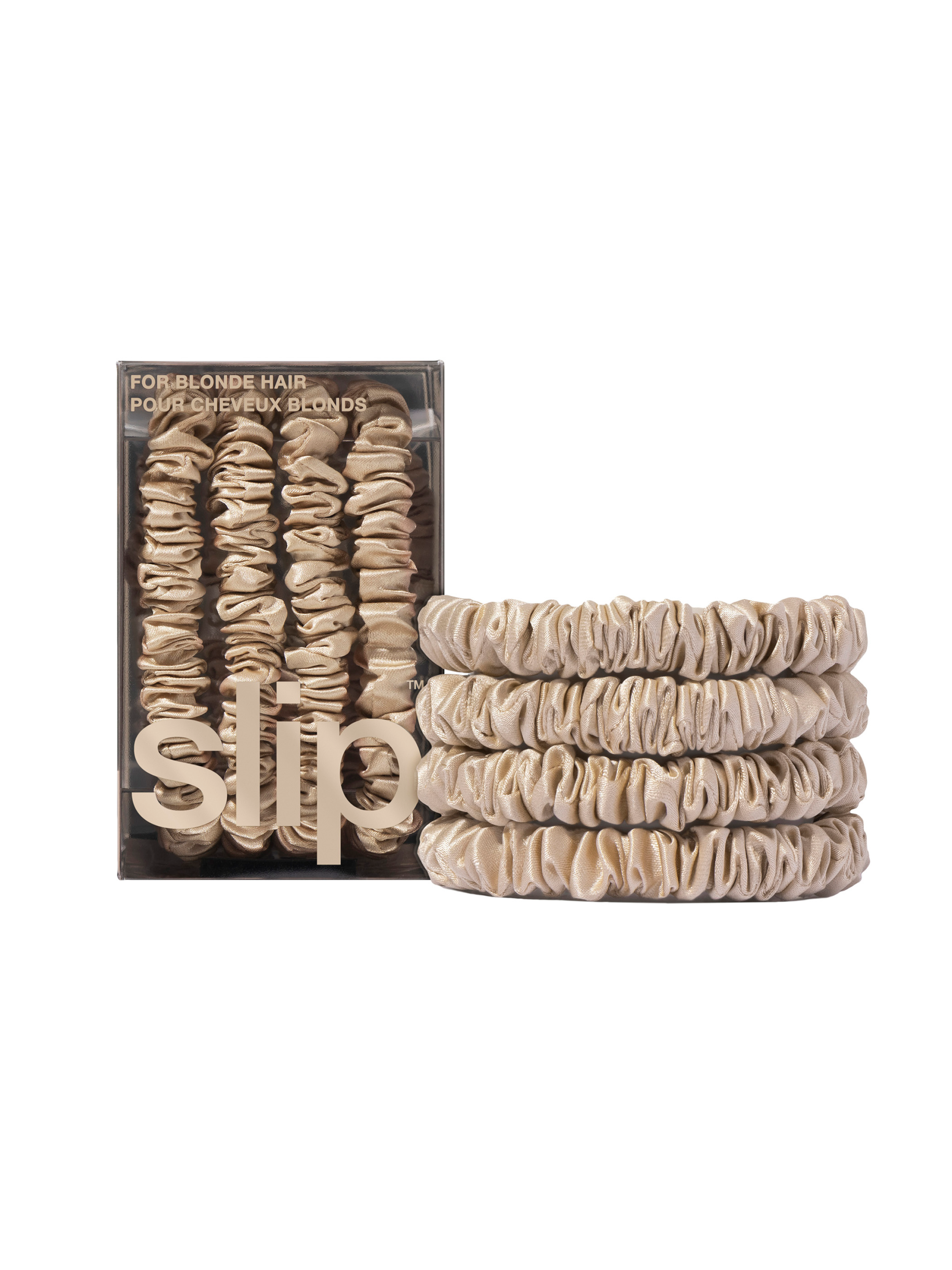 Slip Pure Silk Skinny Scrunchies: Back to Basics Collection