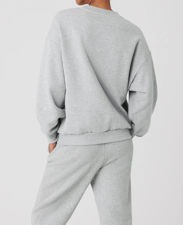 Alo Yoga Accolade Unisex Crew Neck Pullover