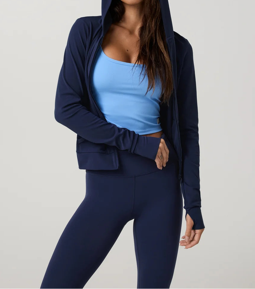 Vuori AllTheFeels Mini Full Zip Hoodie