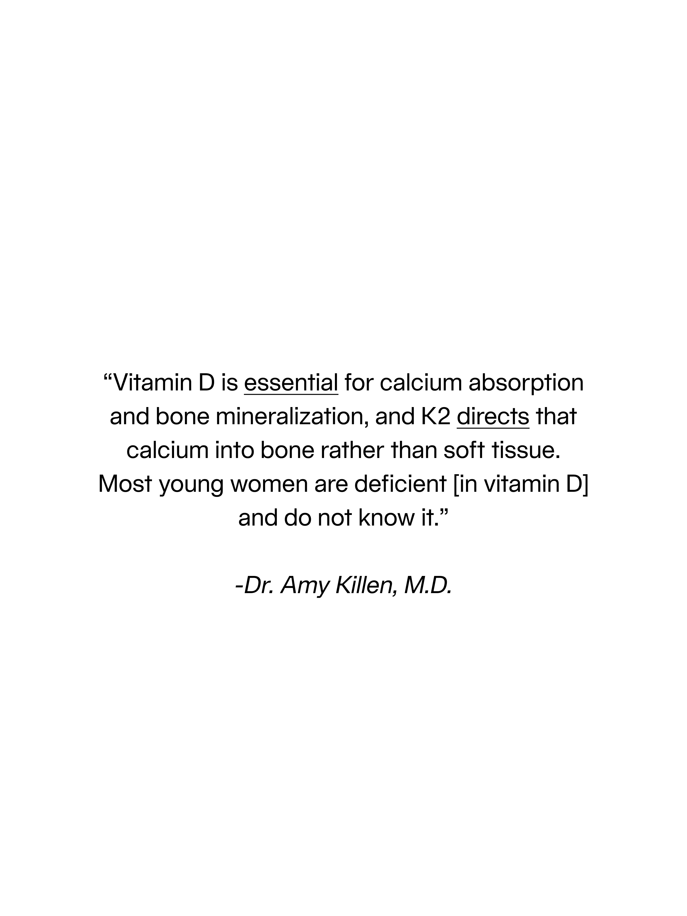 Vitamin D + K2 Liquid