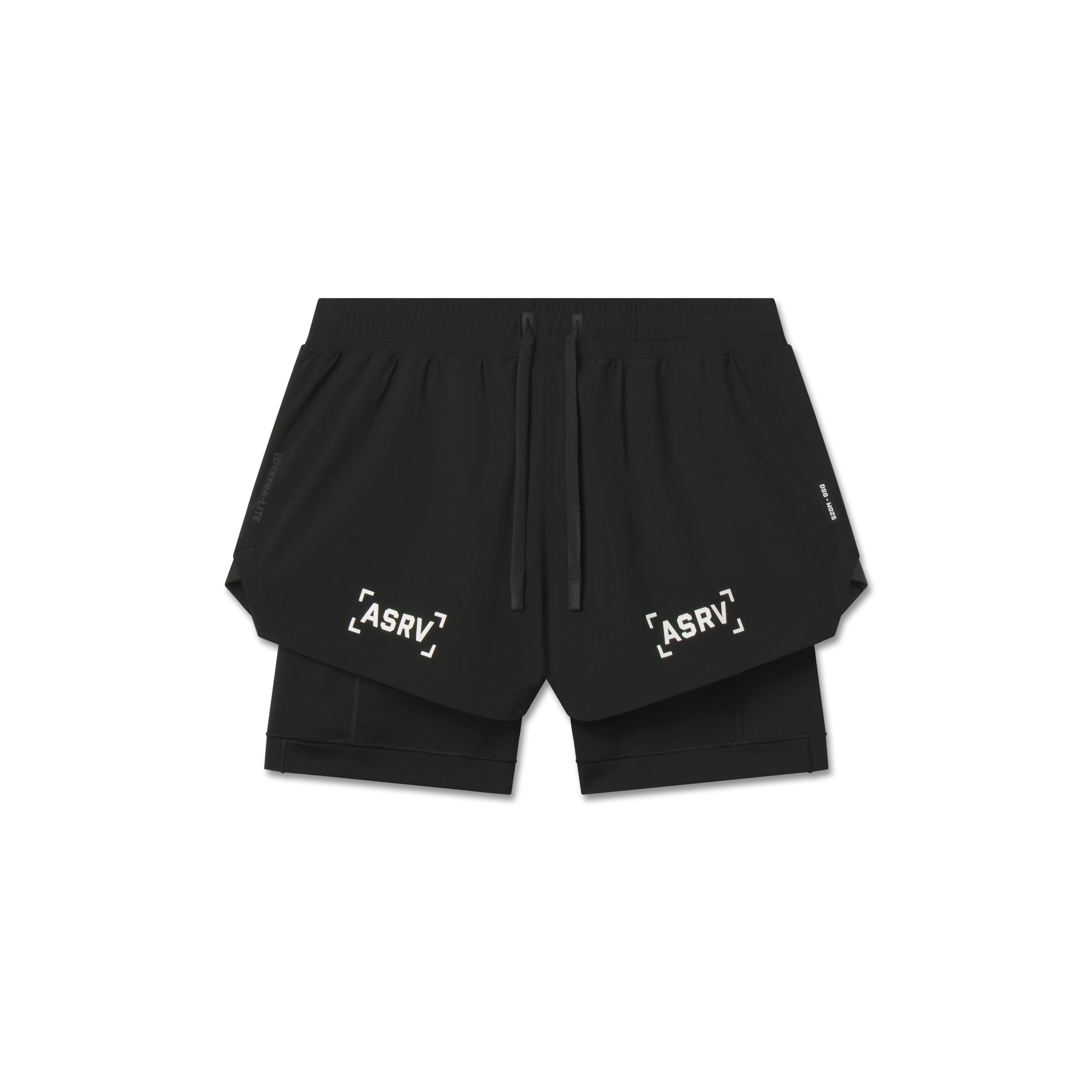 W025. Tetra-Lite® Liner Short - Black "Bracket"
