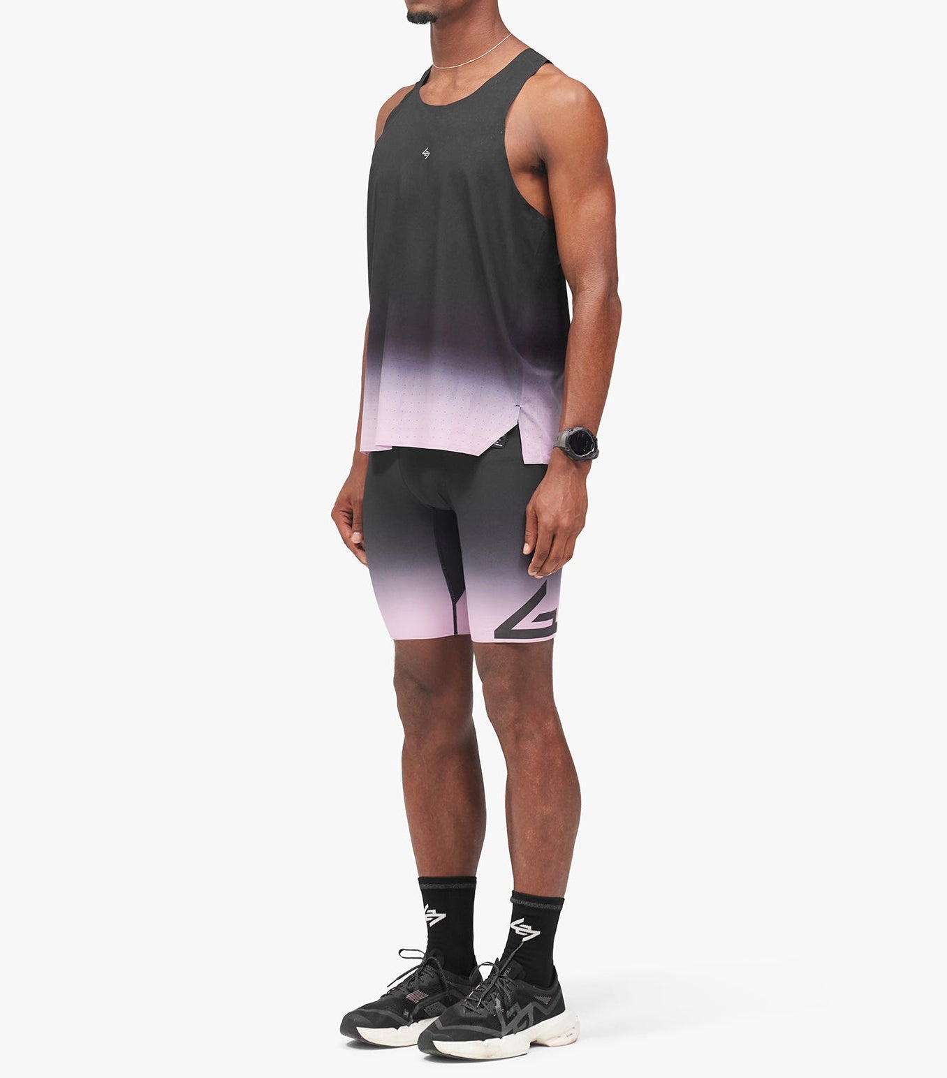 Represent 247 Perforated Running Singlet