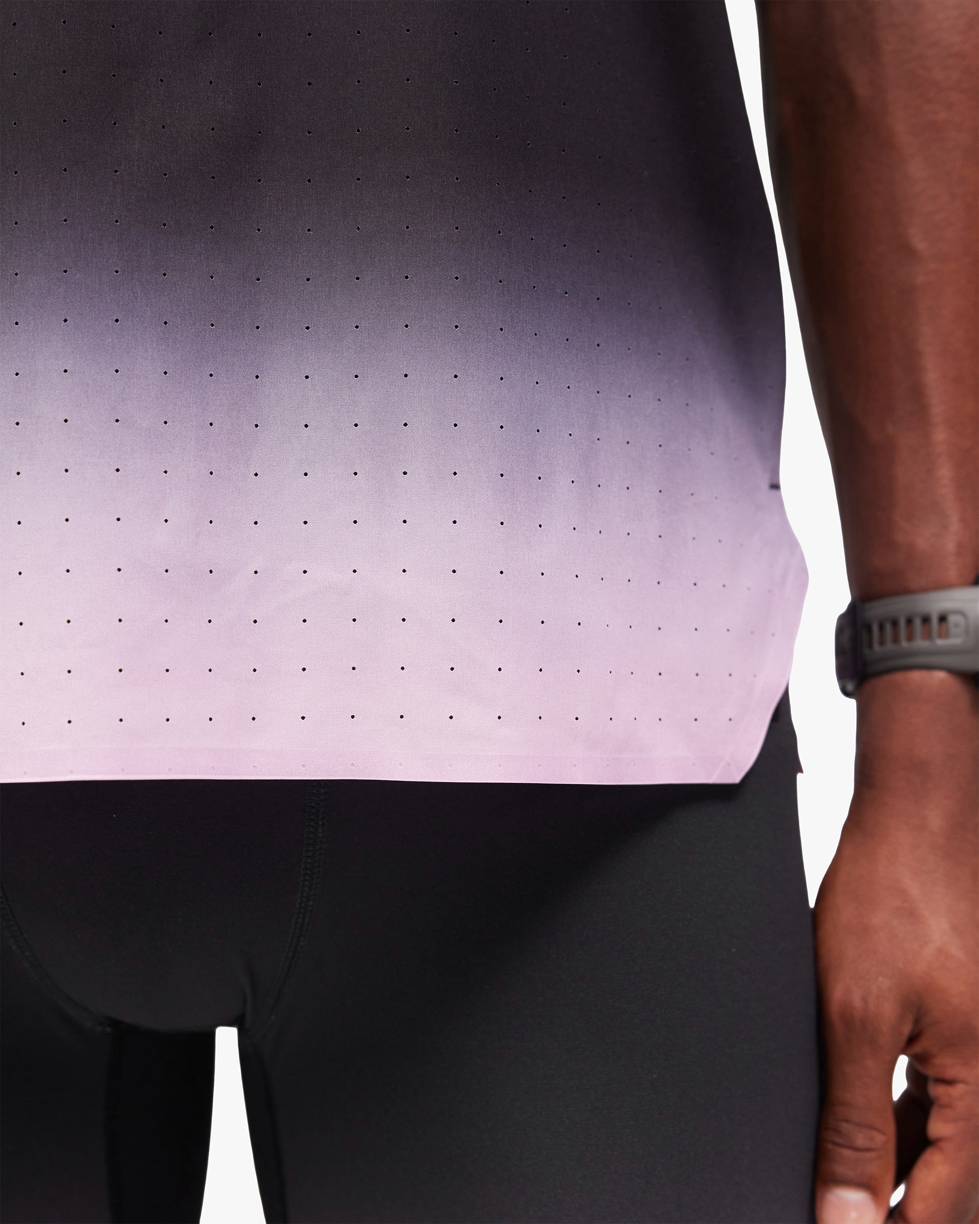 Represent 247 Perforated Running Singlet