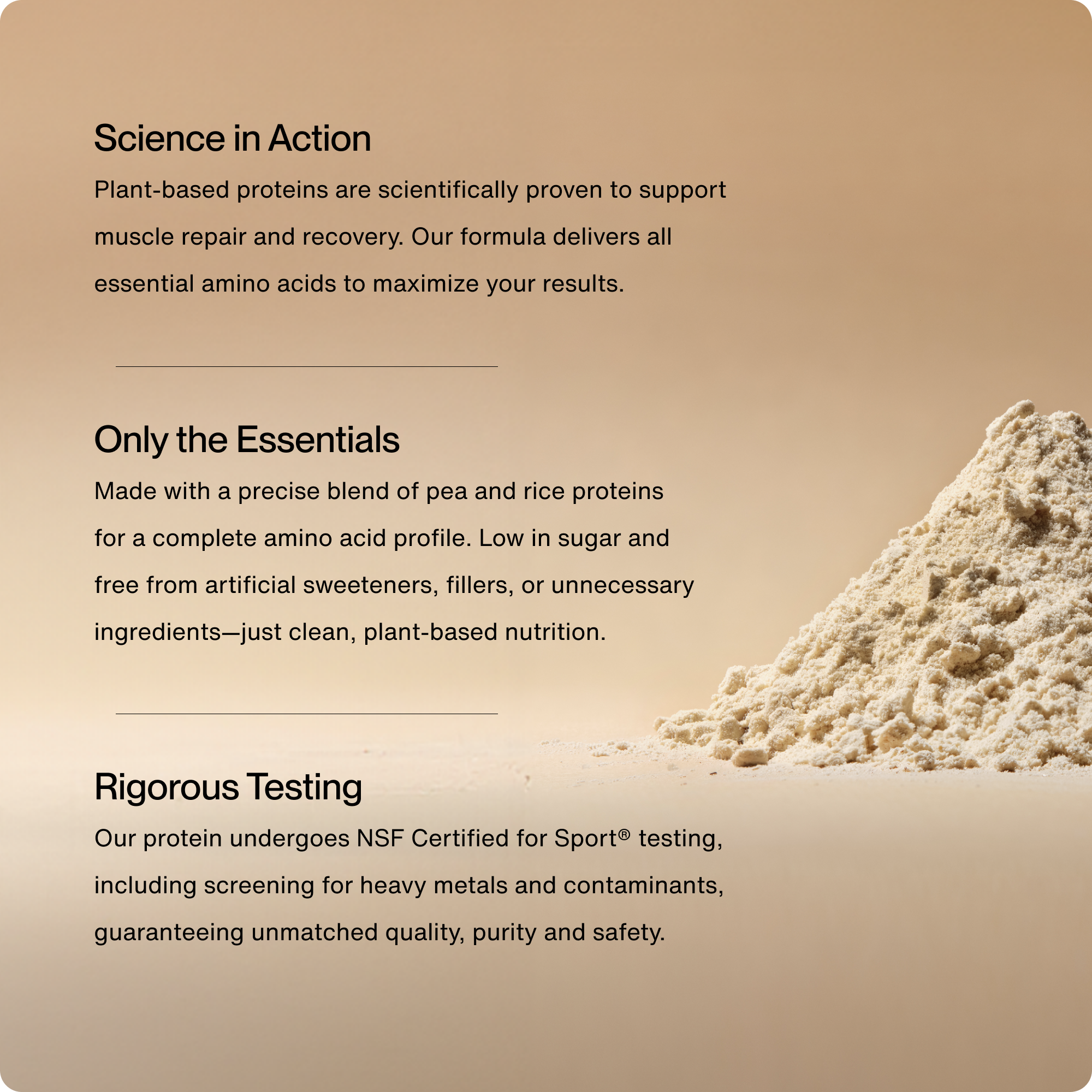 Momentous 100% Plant Protein Powder