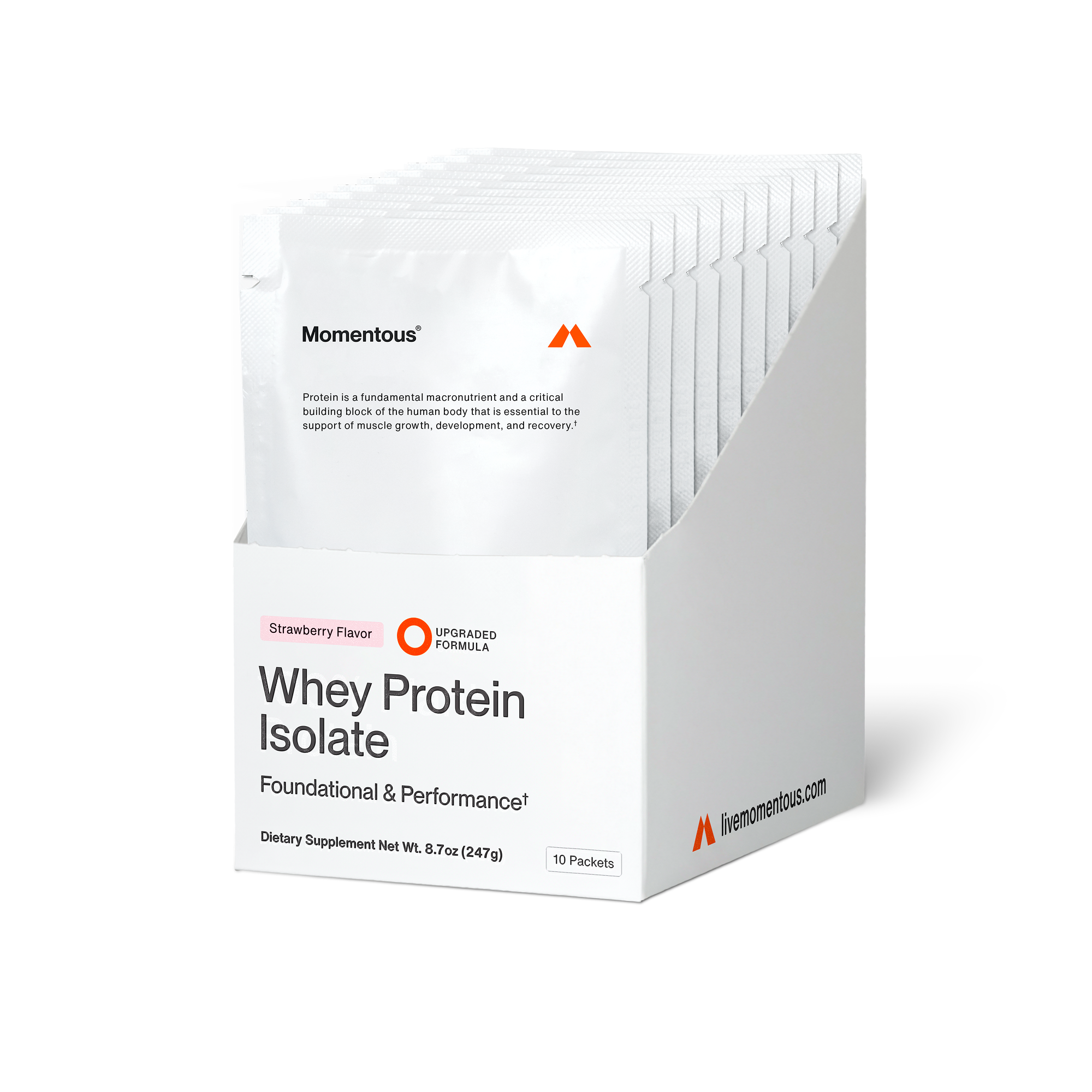 Whey Protein Isolate 10-Travel Packs