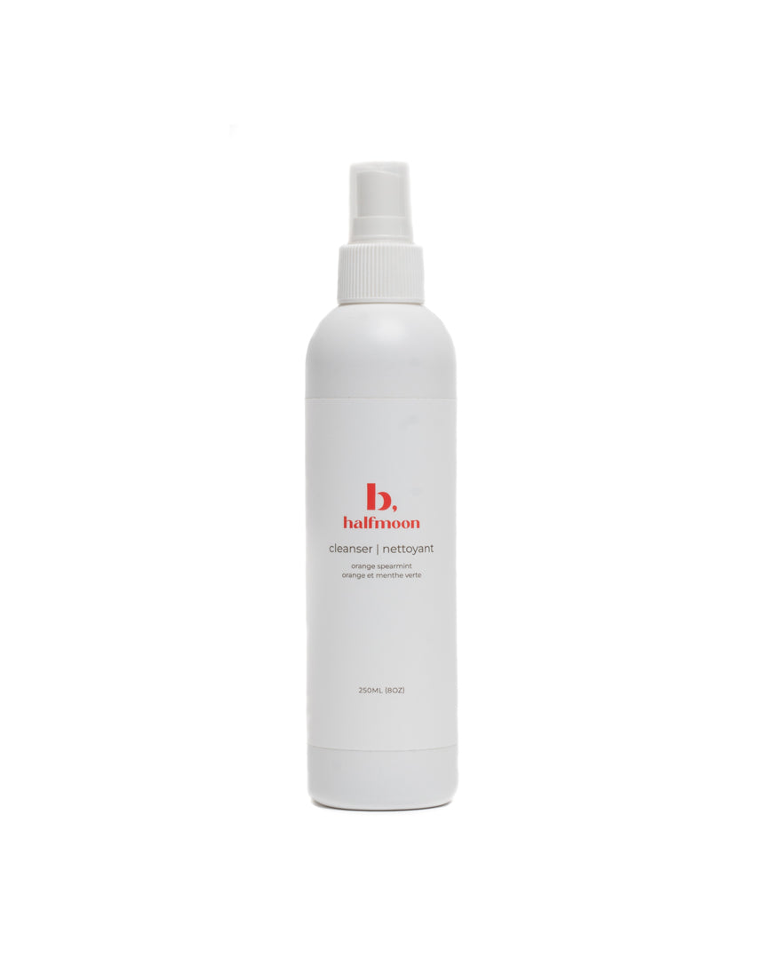 b, halfmoon cleanser