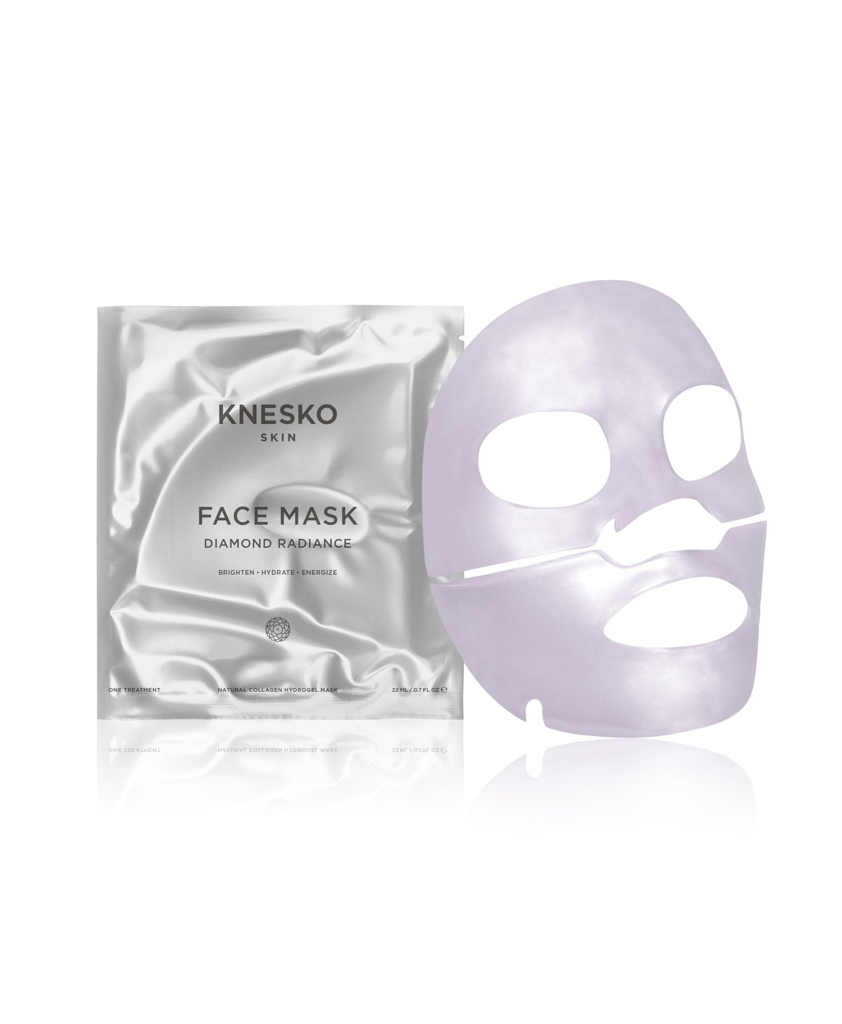 Diamond Radiance Collagen Mask & White Jade Gemstone Roller Discovery Kit