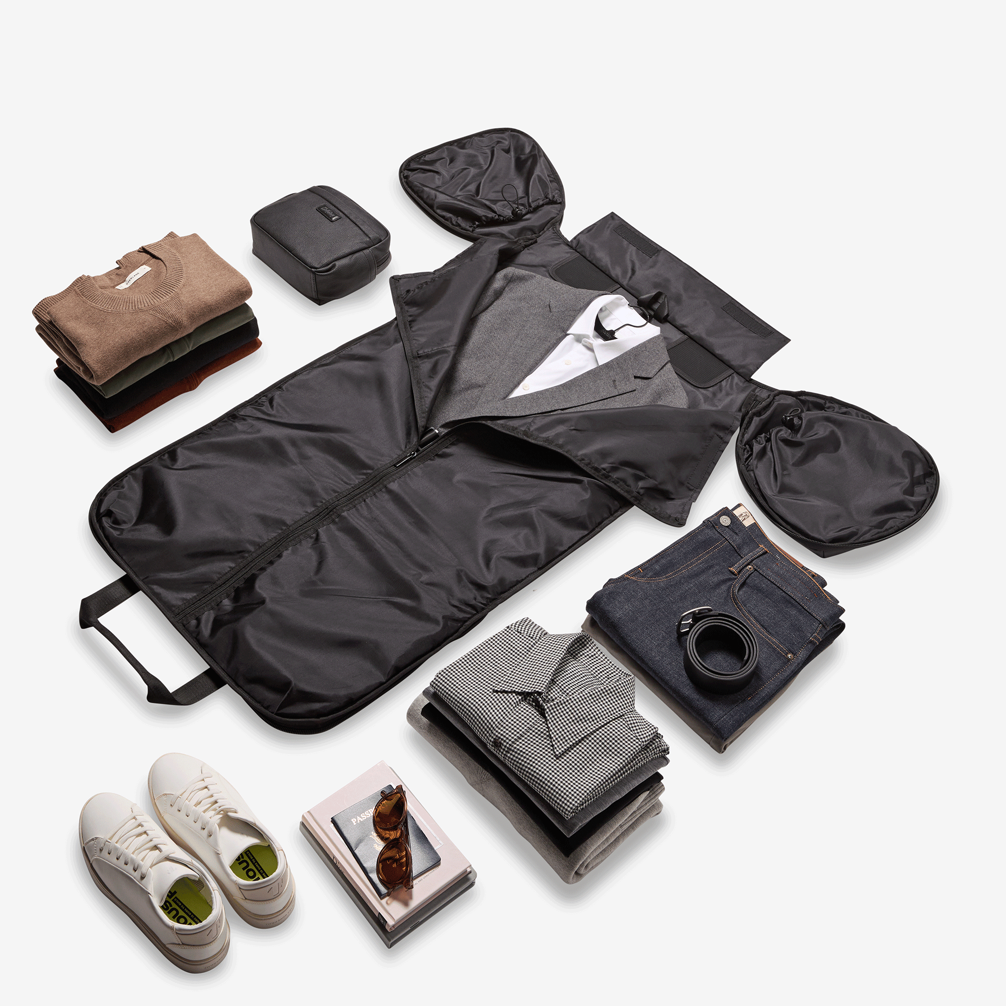 Halfday Travel The Premium Garment Duffel 45L