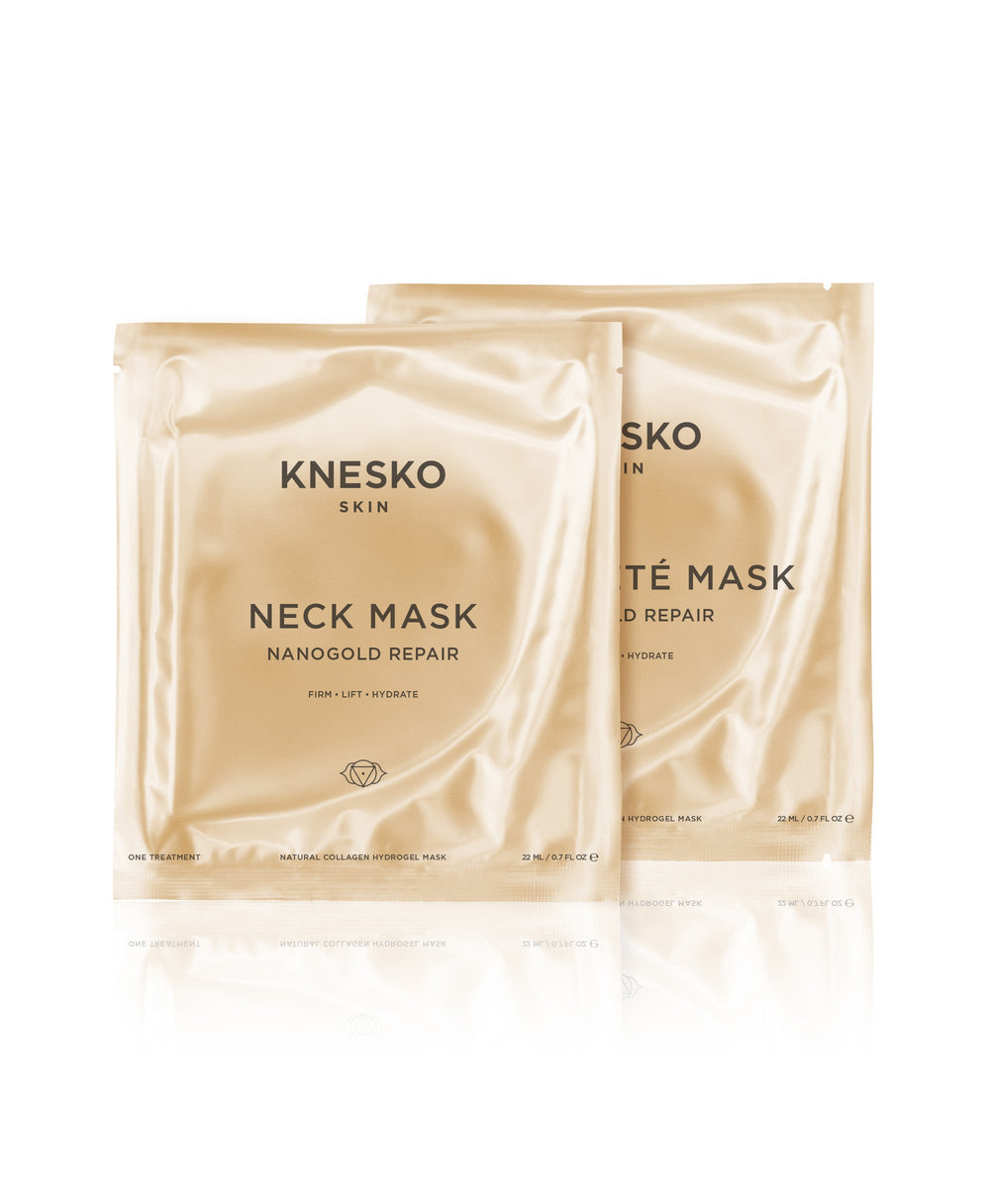 Nano Gold Repair Neck and Decollete Mask Combo