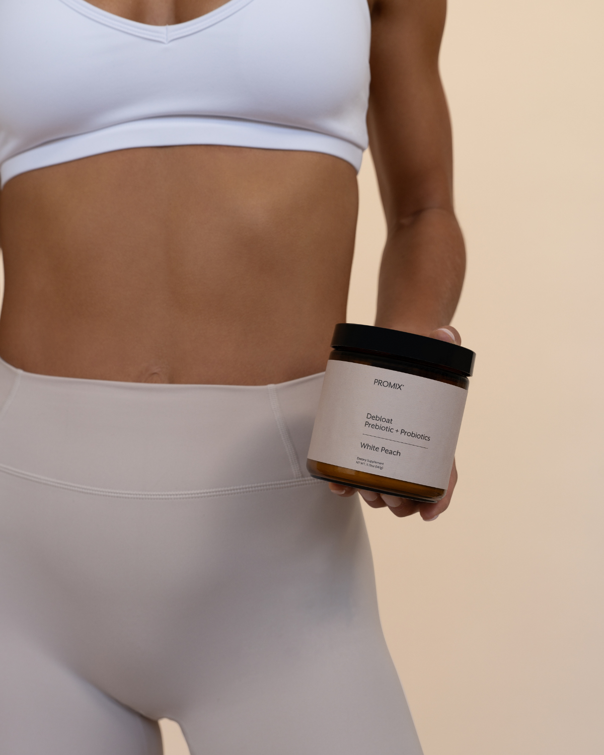 Promix Nutrition White Peach Debloat: Prebiotic + Probiotic