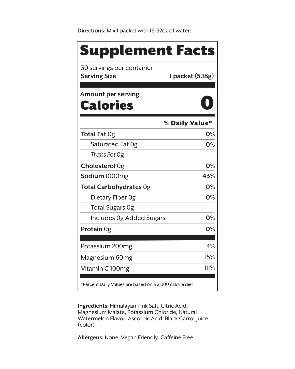 Promix Nutrition Salted Watermelon Electrolyte Drink Mix