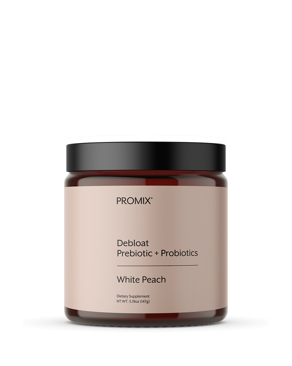 Promix Nutrition White Peach Debloat: Prebiotic + Probiotic