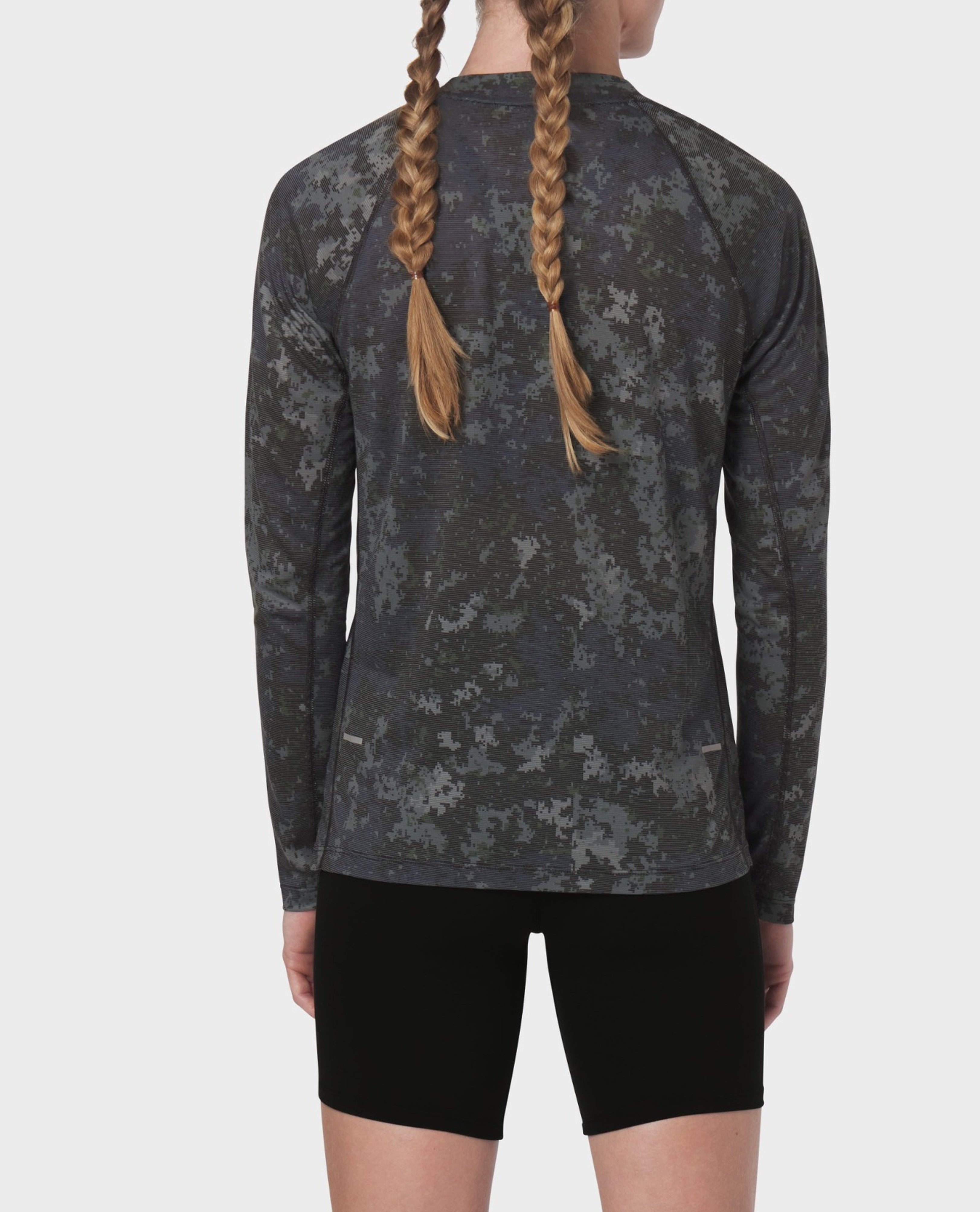 W052. Polartec® Delta  Longsleeve - Pixel Camo