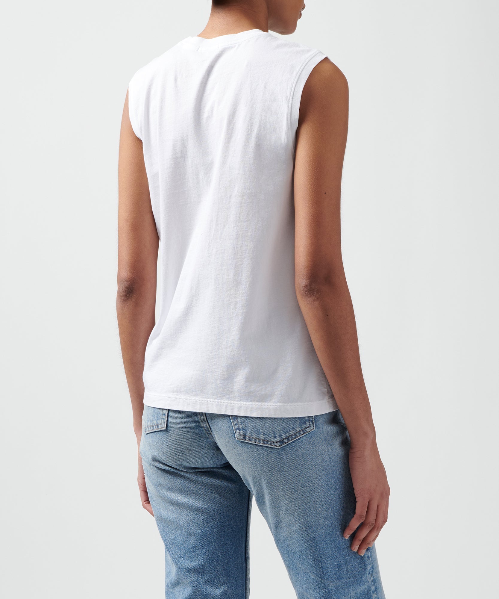 Classic Jersey Sleeveless Boy Tee