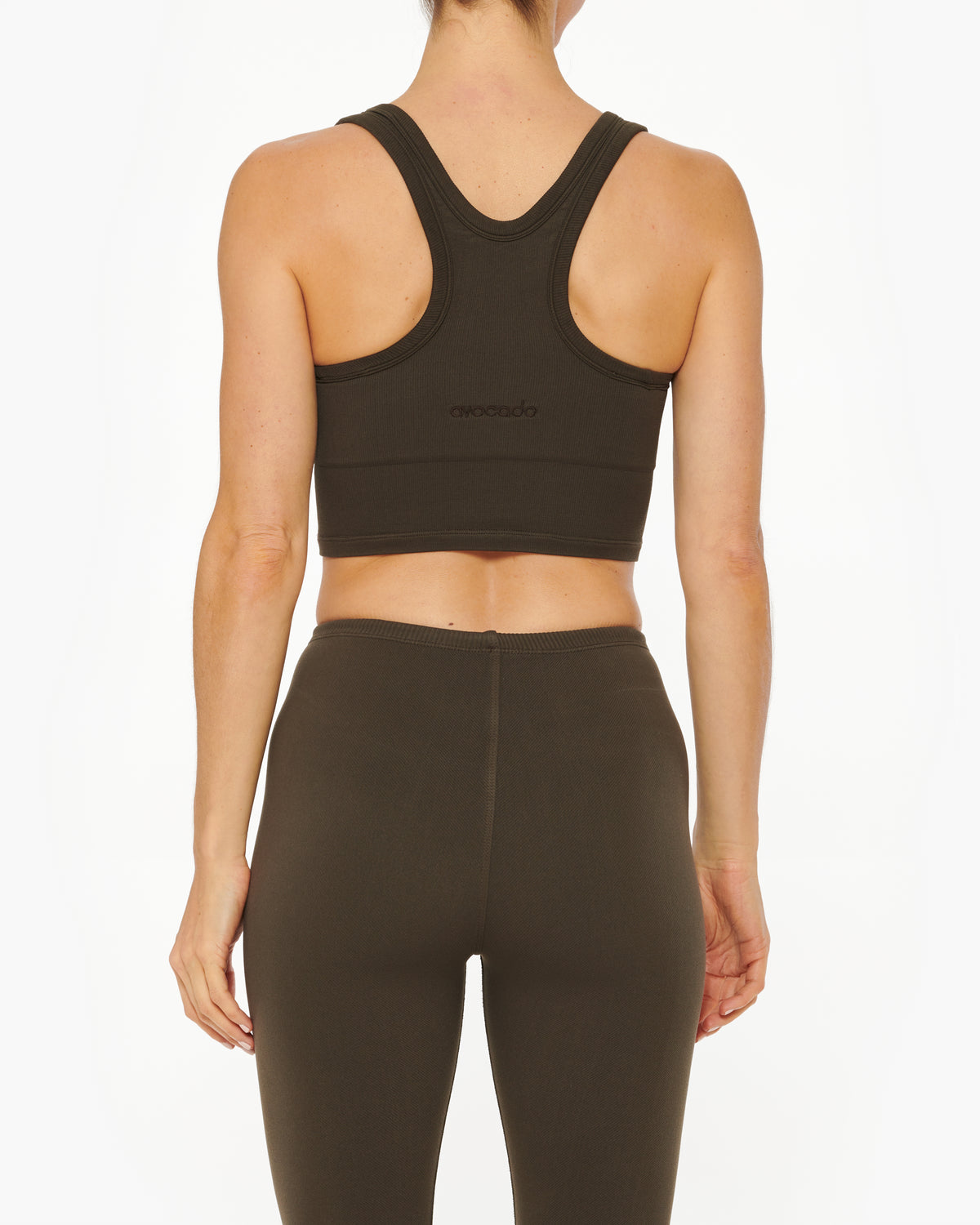 AVOCADO SHELBY CROP TANK BRA