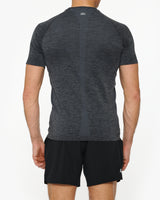 ALO YOGA AMPLIFY SEAMLESS SHORT SLEEVE TEE