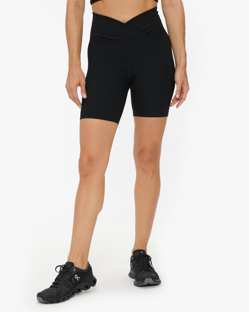 YEAR OF OURS RIBBED V WAIST BIKER SHORT