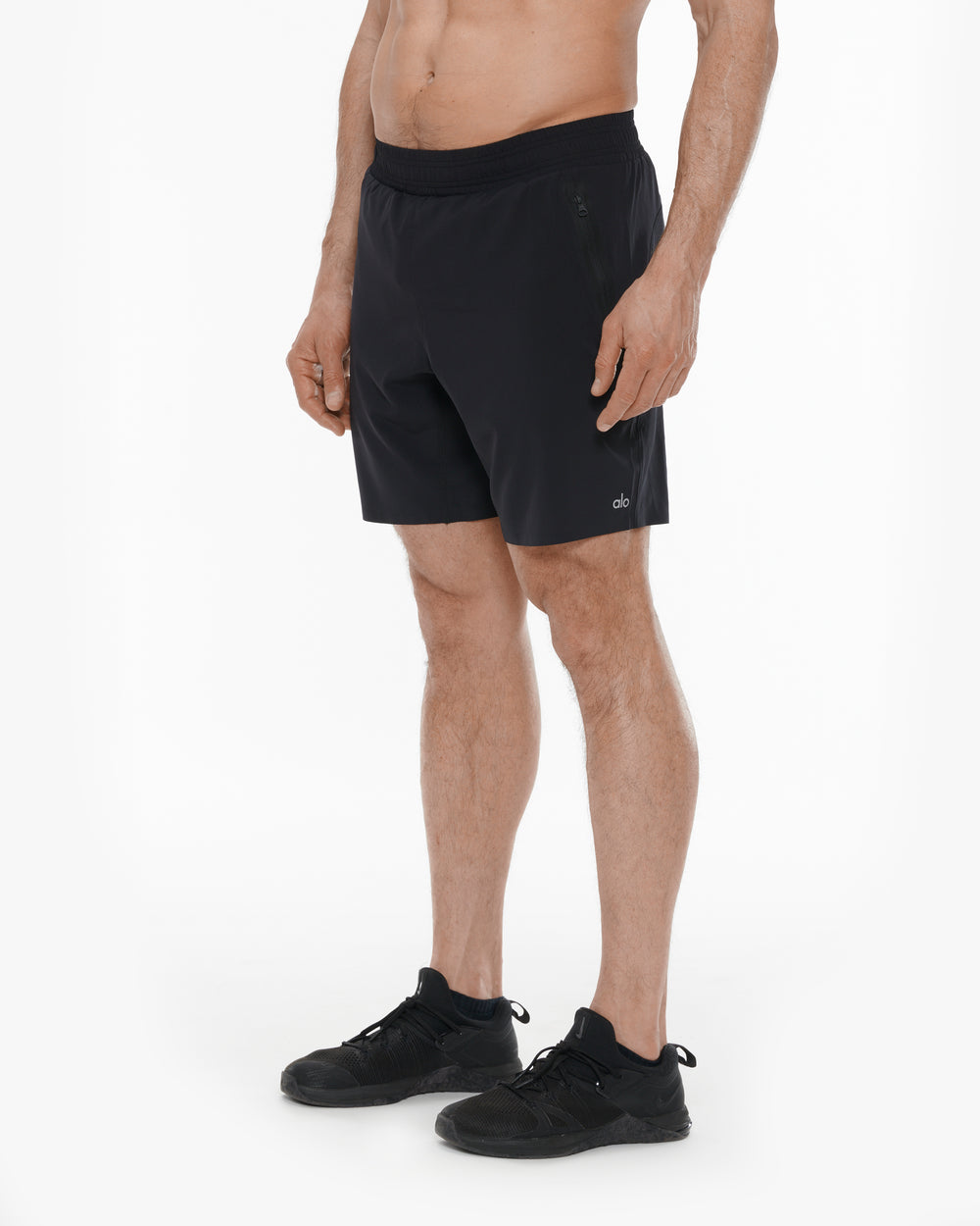 ALO YOGA ADVANCE 2 IN 1 SHORT 7" - LINED