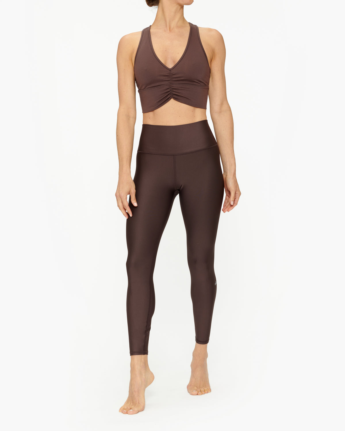 ALO Yoga. Wild Thing Bra in Brown. Size XS.
