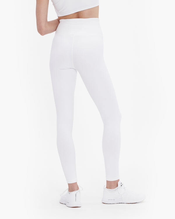 YEAR OF OURS RIBBED FOOTBALL LEGGING WHITE
