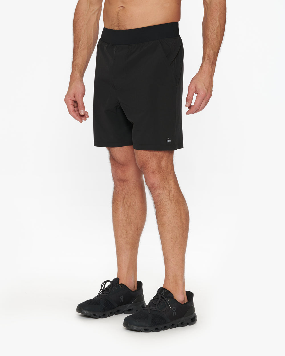 Alo haul- repetition shorts in Anthracite, revitalize pants in