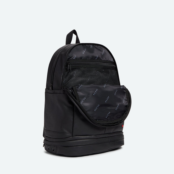 LENOX COATED CANVAS BACKPACK WITH SHOE POCKET