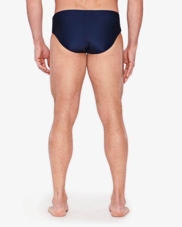 RON DORFF - The new RD Swim Briefs with diagonal stripes as worn by  Ignacio. #RonDorff #Menswear #Swimwear #Stripes #IgnacioOndategui  @ignacioondategui @smiggi Find the collection
