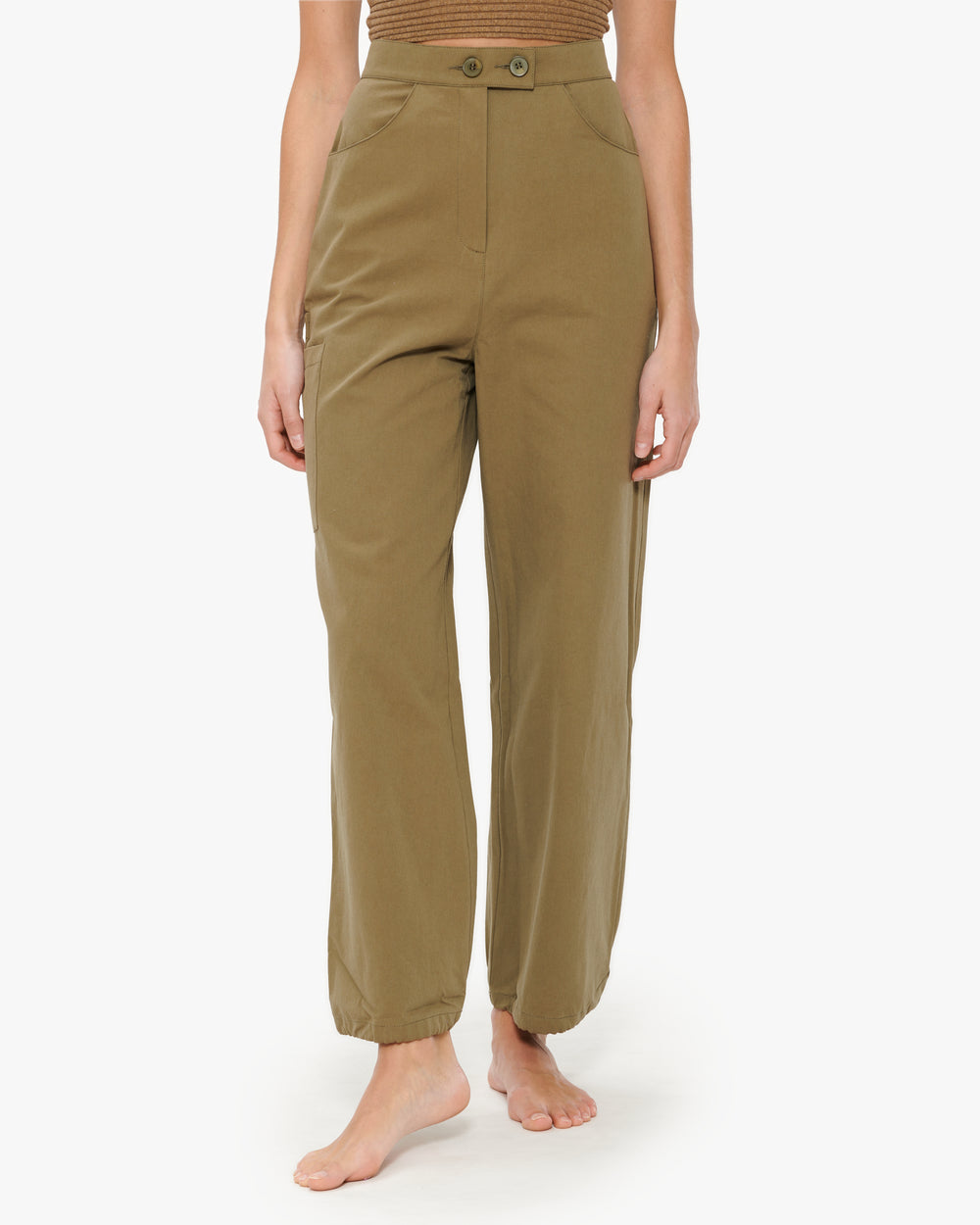 The Range Military Twill Cinched Cargo Pants