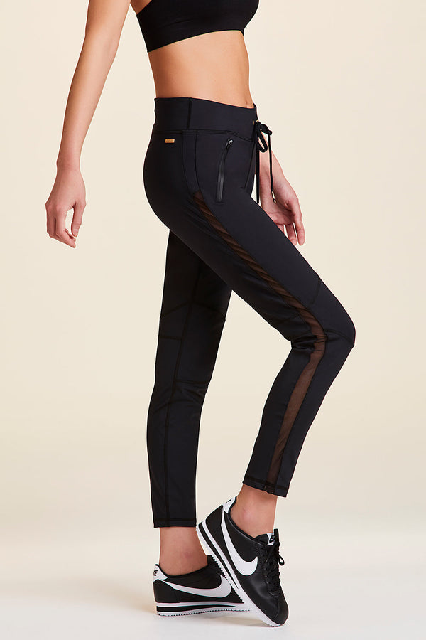 Luxe Essential Rib Jogger-Deep Frst