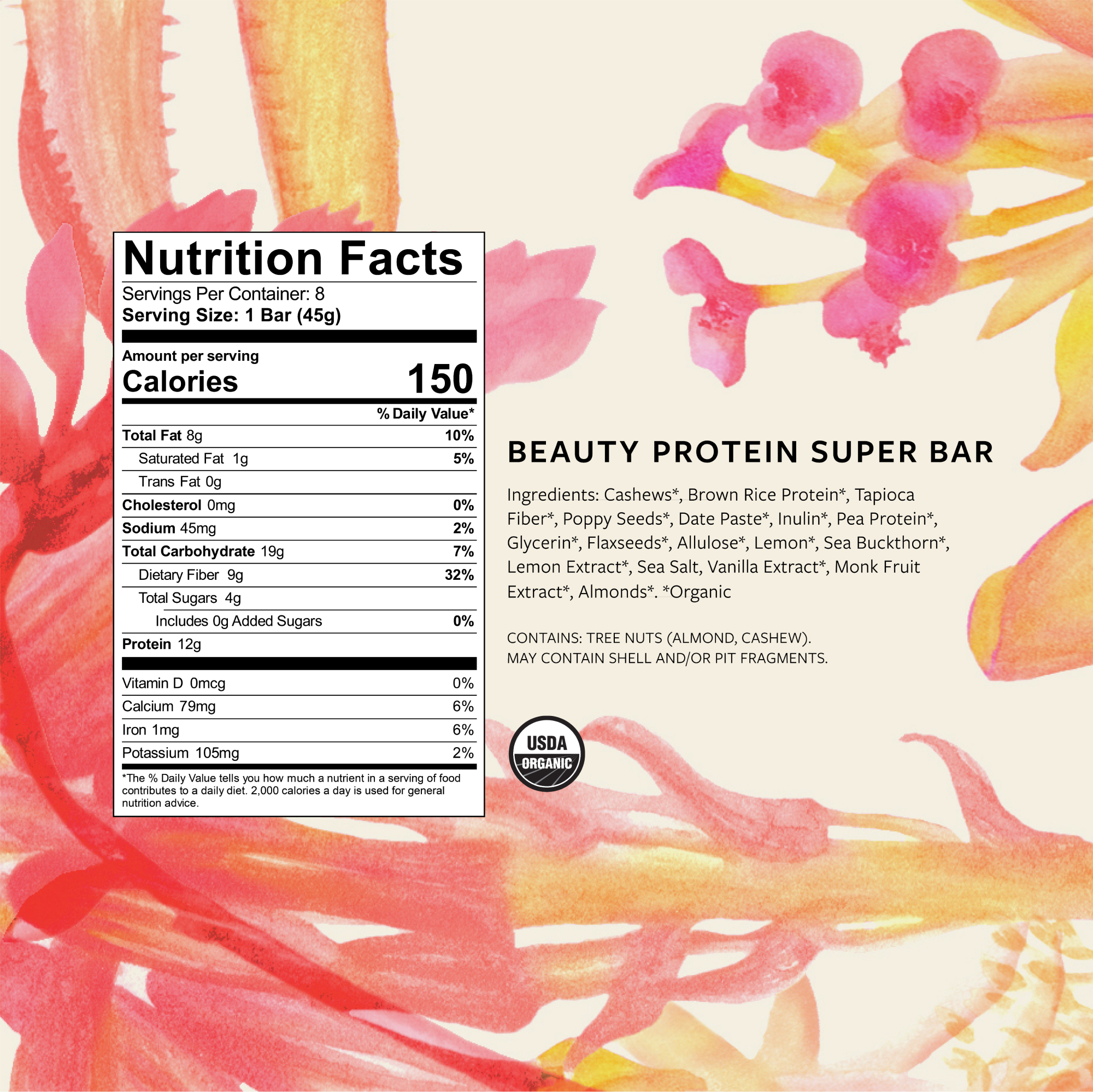 Sakara Life Beauty Protein Super Bar