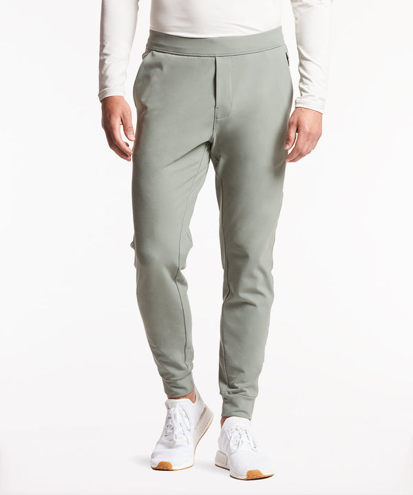 LULULEMON Straight-Leg Double-Knit Textured Cotton-Blend Jersey Sweatpants  for Men