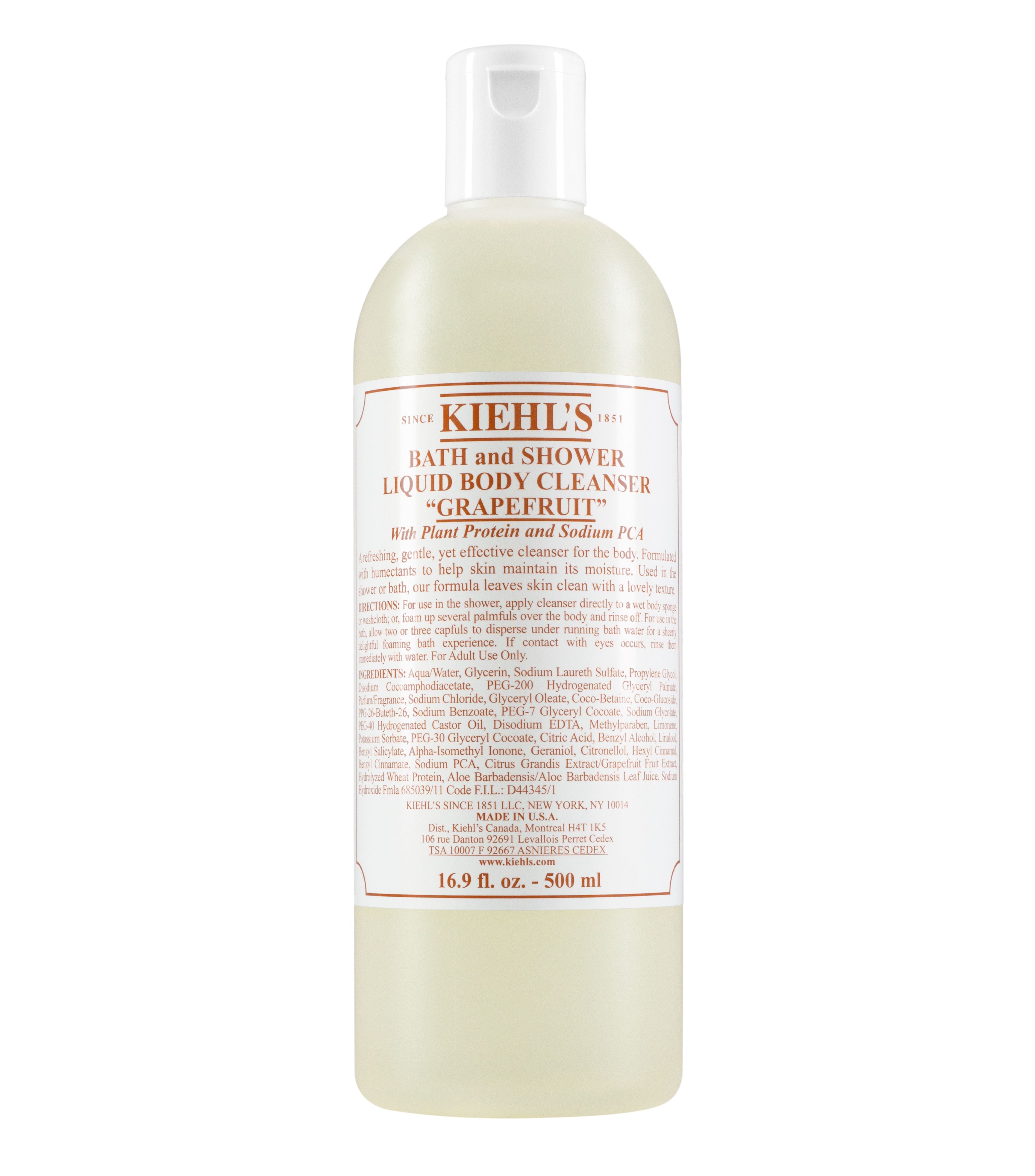 KIEHL'S BATH AND SHOWER LIQUID BODY CLEANSER - GRAPEFRUIT