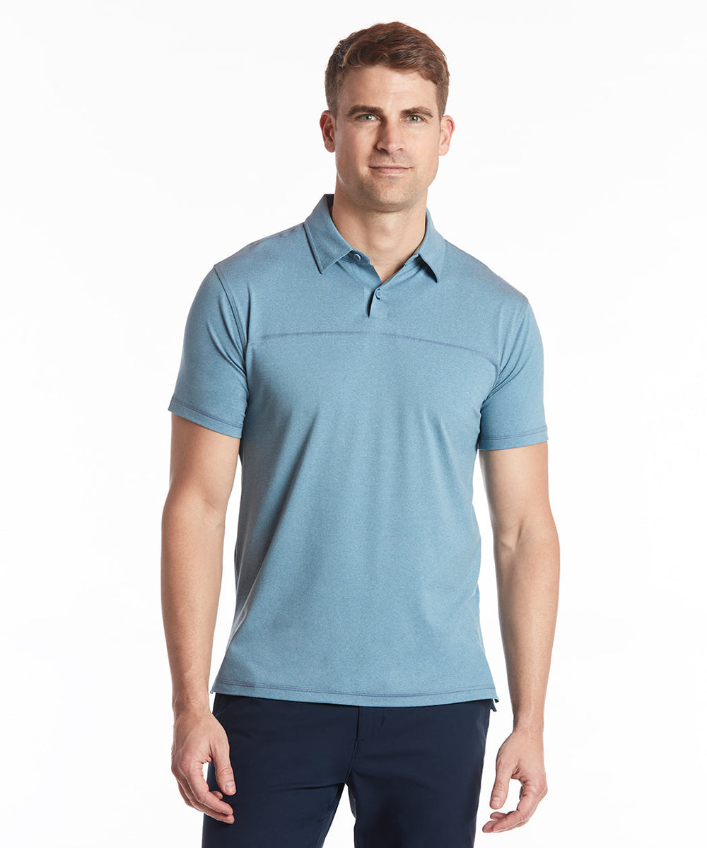 Elevate Polo | Men's Heather Blue
