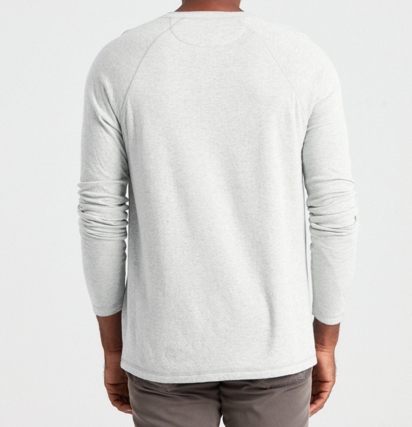 FAHERTY CLOUD LONG SLEEVE HENLEY