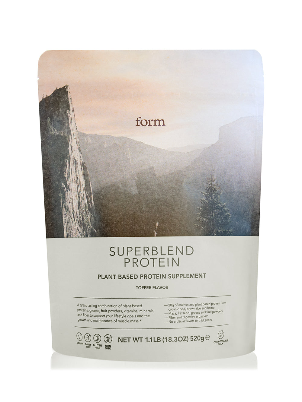 FORM NUTRITION SUPERBLEND PROTEIN - TOFFEE
