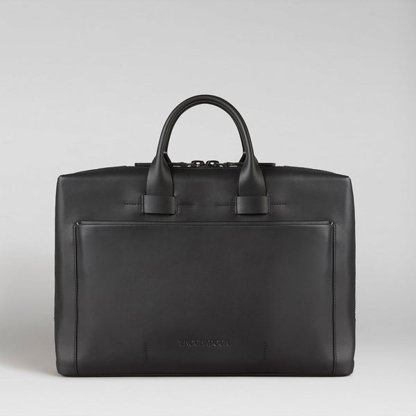 Recycled Leather Pathfinder Slim Briefcase