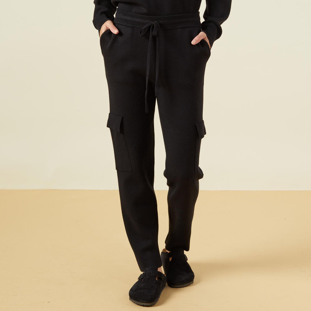 Supersoft Sweater Knit Cargo Jogger