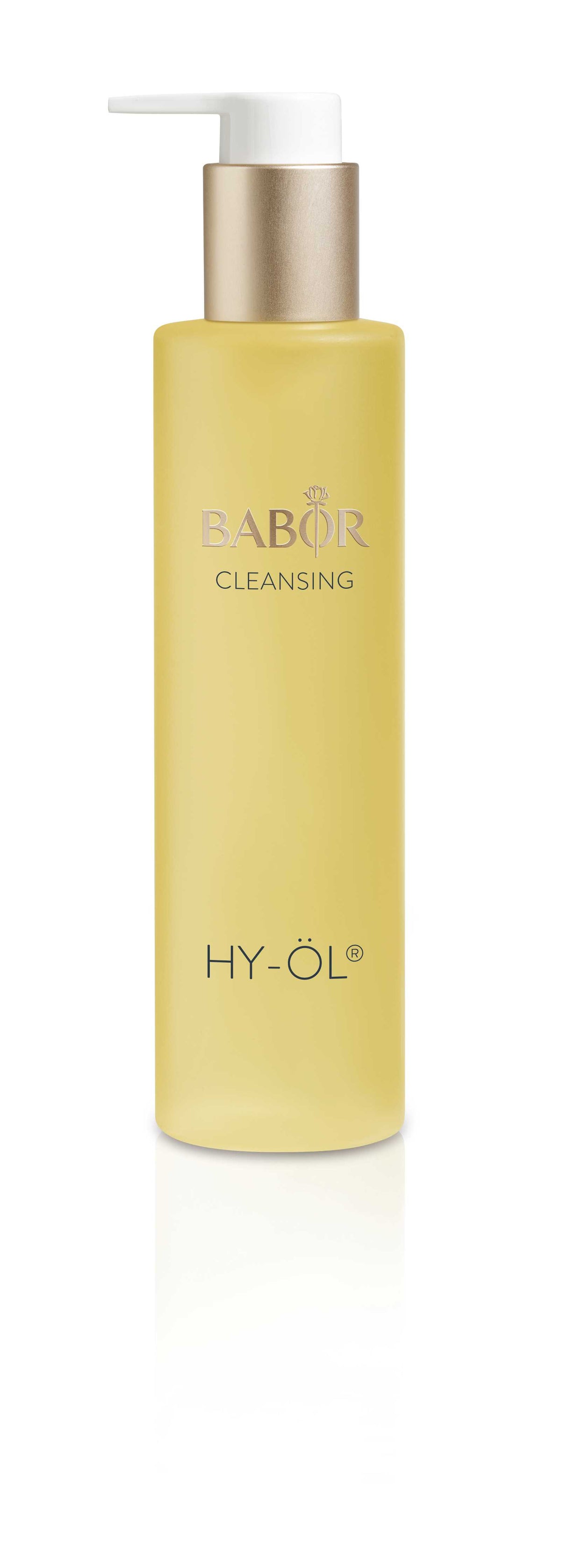 HY-ÖL® is part of a unique 2-step deep action cleanser that combines the natural cleansing powers of water and oil to remove water and oil soluble products thoroughly yet gently. . Made from pure natural plant oils and Quillaja Extract to intensify the cleansing action without causing tightness. HY-ÖL® is the 1st step of the bi-phase cleansing system (2nd step Phytoactive Hydro Base sold separately).