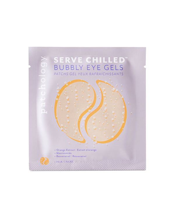 PATCHOLOGY SERVED CHILLED CHAMPAGNE HOLIDAY EYE GELS - 5 PACK