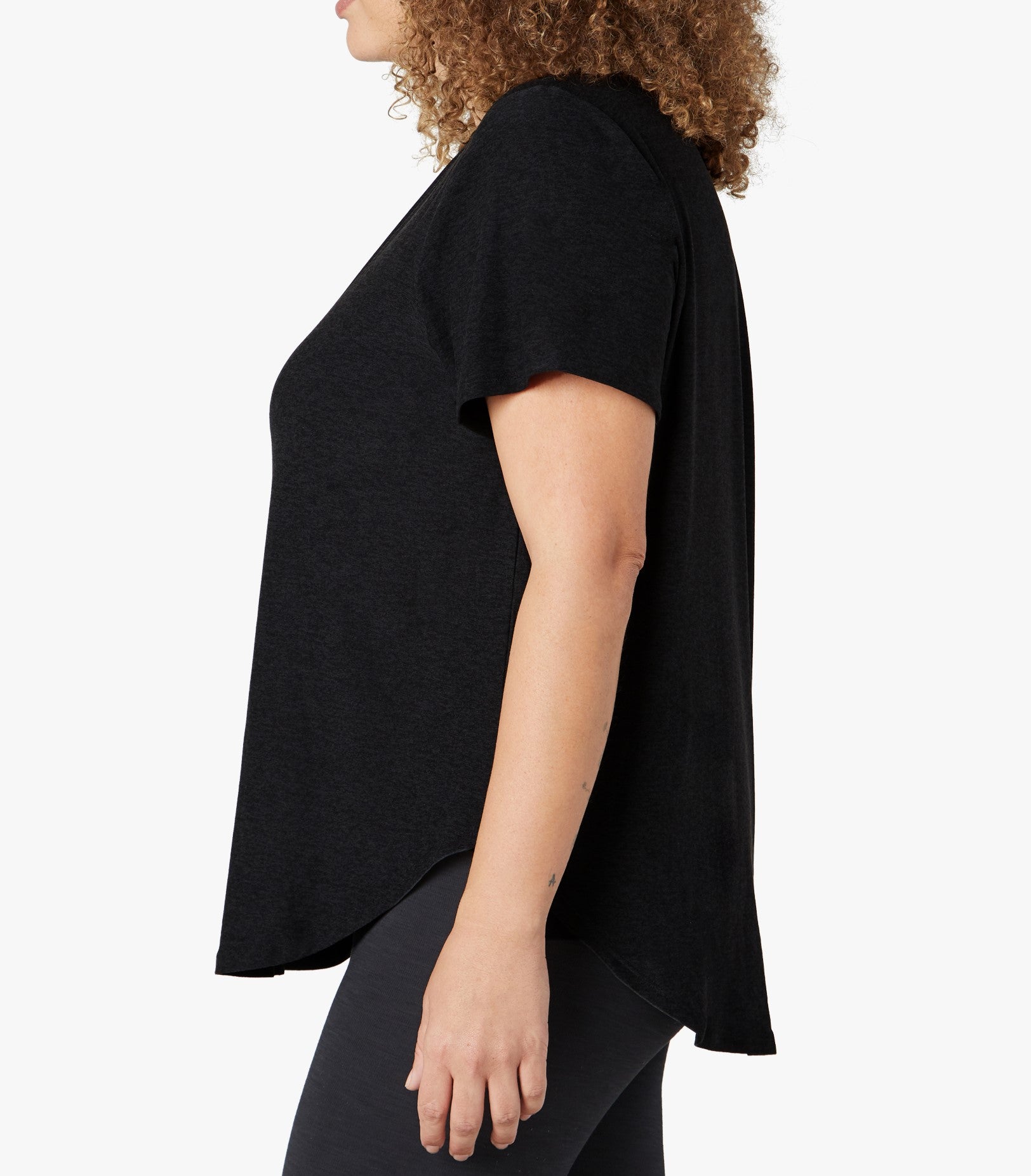 BEYOND YOGA ON THE DOWN LOW BOPO T-SHIRT